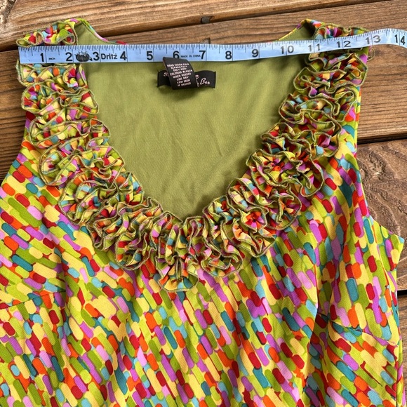 Signature by Robbie Bee sleeveless dress size 6 - Picture 9 of 10